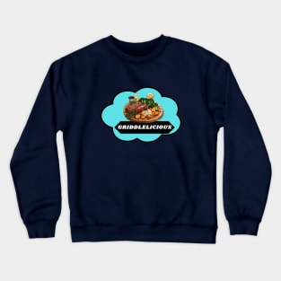 Griddlelicious Blue Cloud Crewneck Sweatshirt